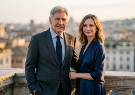 Harrison Ford and Mary Marquardt