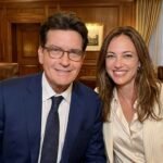 Charlie Sheen and Donna Peele